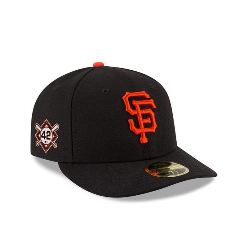 MLB San Francisco Giants Jackie Robinson Day Low Profile 59Fifty Fitted (UOJ3716) - Black New Era Caps